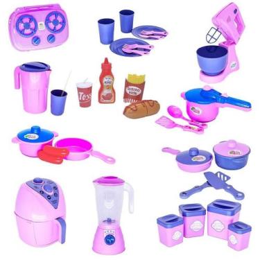 Imagem de Infantil Kit Menina Panela De Pressão Air Fryer 33 Peças - Altimar