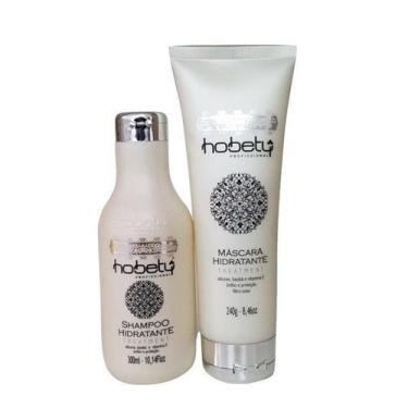Imagem de Hobety Kit Hidratante Shampoo 300ml + Máscara 240g