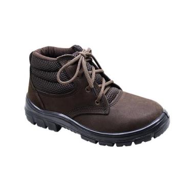 Imagem de Botina Cadarço Nobuck Marrom Imbiseg  ca 16252, 40