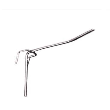 Imagem de 100 Ganchos Expositor Para Tela Aramada 20 cm - MC Shop, Zinco