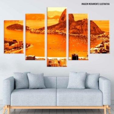 Imagem de Conjunto de 5 placas Decorativas em MDF 6mm Pão de Açucar - NEYRAD