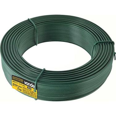 Imagem de Arame Galvanizado Revestido PVC Verde BWG 12 1 Kg 7495012000 - VONDER