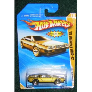 Imagem de HOT WHEELS 2010 NEW MODELS 15 OF 44 GOLD '81 DELOREAN DMC-12