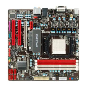 Imagem de Biostar (V5.X) Soquete AM3/AMD 880G/Hybrid CrossFireX/A&V&GbE/Micro ATX Placa-mãe TA880G HD