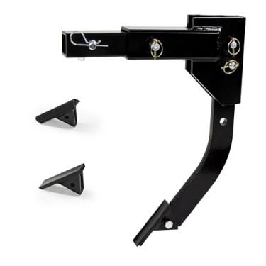 Imagem de ONECHOI Estripador de engate, haste escarificadora de 45,7 cm, valetadeira de gramado de engate resistente atualizada, arado de buster médio para tratores de engate rápido CAT 0 e 1,3 pontos, haste