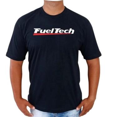 Imagem de Camiseta Personalizada Arrancada Fueltech 100%Algodão - LGAMN, Preto, 