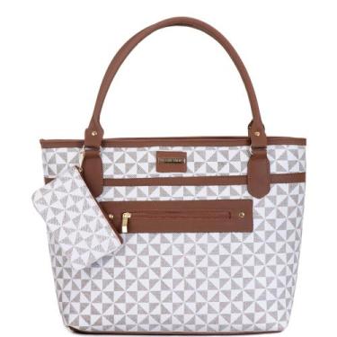 Imagem de Bolsa alice monteiro triângulo, Branco triângulo