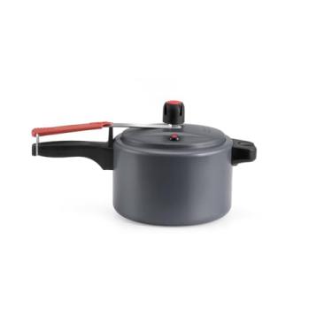 Imagem de Panela de Pressão Antiaderente Fechamento Interno Alumine 2,5L Cinza