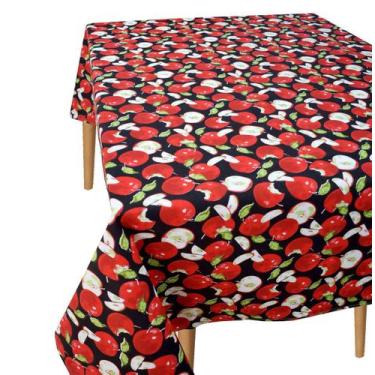 Imagem de Toalha De Mesa Retangular Maçã 2,20m X 1,50m - Recanto da Costura
