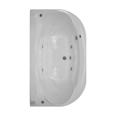 Imagem de Banheira Dupla Londres com hidro em acrílico - Só Banheiras, 1,90x1,08