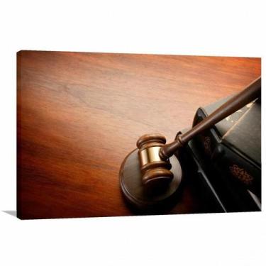 Imagem de Quadro decorativo Escritórios - Advocacia - Tela em Tecido - Wall Fram