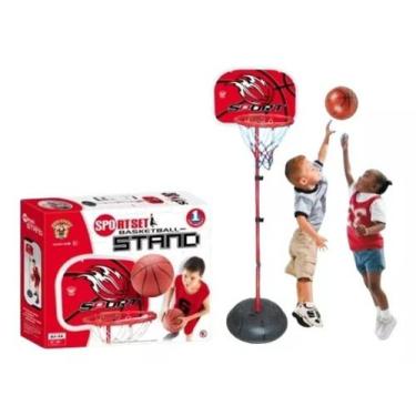 Imagem de Tabela Basquete Aro Infantil Brinquedo Fácil Montar Basketba - 99 TOY