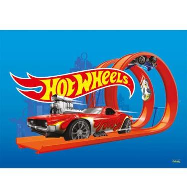 Imagem de Painel Decorativo em TNT Festa Hot Wheels - 01 Unidade - Festcolor