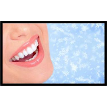 Imagem de Quadro Decorativo Dentista Dentes Odontologia Consultórios Salas Com M