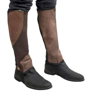 Imagem de Perneira de Neoprene Vertentes SV41002 - Marrom - Selaria Vertentes, G