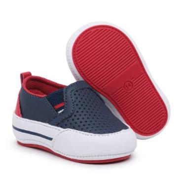 Imagem de Mocassim Infantil Bebê Estilo Casual Batizado Elegante E Antiderrapant