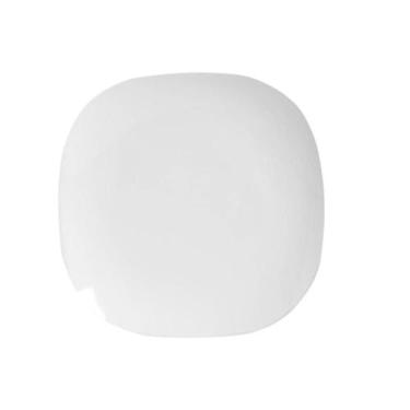 Imagem de Prato De Sobremesa Em Melamina Profissional Branca 20,5Cm - Gourmet Mi