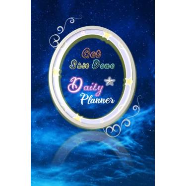 Imagem de Get shit Done Daily Planner: 90 days daily agenda organizer pocketbook with Priorities, To-do list, Note and Meals Plan Pocket-size 6”x 9” Glossy Cover