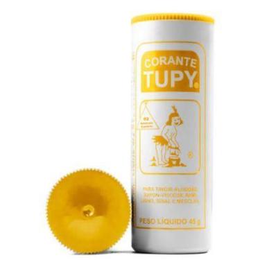 Imagem de Corante para Tingir Tecidos Roupa Tupy 45g Diversas Cores, Amarelo