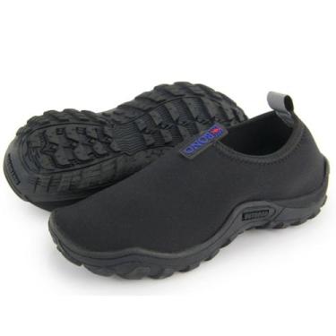 Imagem de Sapatilha Infantil Neoprene Trilha Impermeável Cachoeira - Bono, Preto