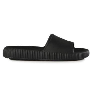 Imagem de Chinelo Casual Masculino Nuvem Confortavel Flexivel - Mr Light, Preto,