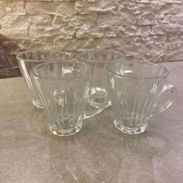 Imagem de Conjunto 4 Xícaras para Café de Vidro Radial 140ml - Lyor