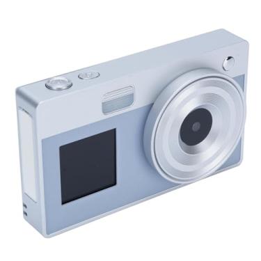 Imagem de Câmera digital para adolescentes, câmera infantil de 48 MP com zoom de 16X e anti-vibração, câmera de vlogging vintage para fotografia, câmera portátil para adolescentes, adultos