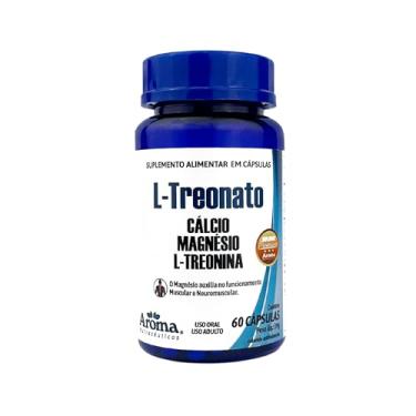 Imagem de Magnésio L-Treonato, para Músculos e Neurônios, 60 Cápsulas - Aroma Bem Estar