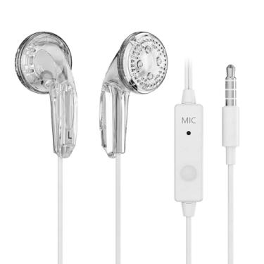 Imagem de NICEHCK Fones de ouvido Yuandao com fio de 3,5 mm, fones de ouvido audiófilos com som HiFi com microfone, garantia de 5 anos, fones de ouvido intra-auriculares graves estéreo para iPhone, Android, PC,