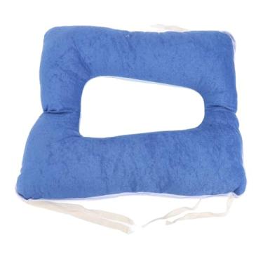 Imagem de Almofada Acolchoada Macia para Cadeiras de Cômoda, Banheiros, Com Alças, Design Universal Espessado, Enchimento de Algodão Oco para Alívio de Pressão, Adequado para Uso Diário,