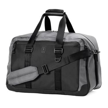 Imagem de Travelpro Bolsa esportiva de viagem de expansão dupla Altitude, 40-48L, fim de semana, durante a noite, resistente à água, homens e mulheres, cinza falcão, Cinza Falcon, 40-48L, Bolsa esportiva de
