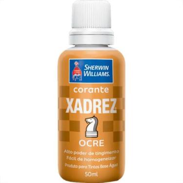 Imagem de Corante Xadrez Ocre     50 Ml - Kit C/12 PC - GLOBO / XADREZ