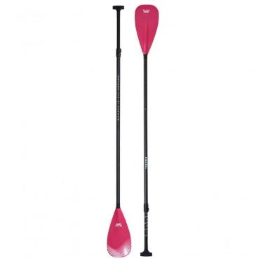 Imagem de Remo Pastel Pink Ajustável Em Fibra De Vidro / Carbono Para Stand-up Paddlehandler