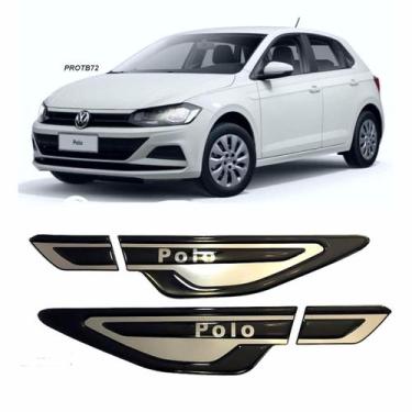 Imagem de Aplique VW Polo Virtus Paralamas Cromado Alto Relevo - Resitank