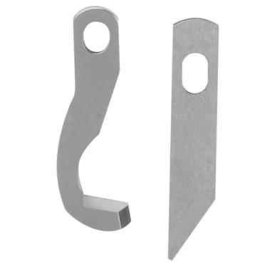 Imagem de Máquina de Costura Faca Overlock Faca, Faca Superior e Lâminas de ângulo Preciso para 925d 929d 1034d 3034D Com Material de Metal