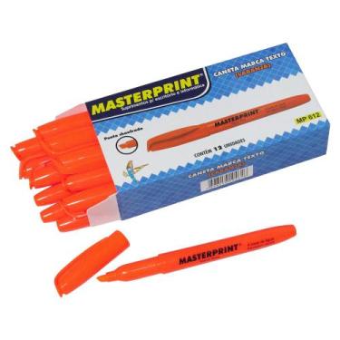 Imagem de Marca Texto MP612 MasterPrint 12 Unidades, Laranja