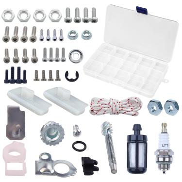 Imagem de Atunee Conjunto de kit de ferragens de parafusos para motosserra Stihl MS360 MS361 MS460 MS461 MS660 Substituir 1127 080 2103