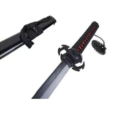 Imagem de Espada Katana em Bambu Tensa Zangetsu Evolution Anime Bleach Cosplay K