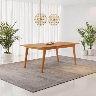 Imagem de Mesa De Jantar Retangular 6 Lugares Elegance Cinamomo