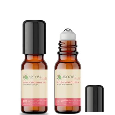 Imagem de Óleo Vegetal de Rosa Mosqueta (Rubiginosa) 100% Puro Natural - 20 ml em Roll-0n