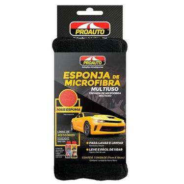 Imagem de Esponja micro fibra 20x11x4 - proauto, Sem variação, Único