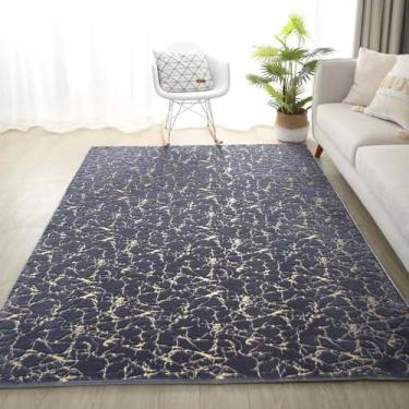 Imagem de Tapete de veludo bronzeador para sala de estar, tapetes de cabeceira para quarto, decoração para casa, tapete de pelúcia, antiderrapante, tapete de absorção de água, D, 200X300cm