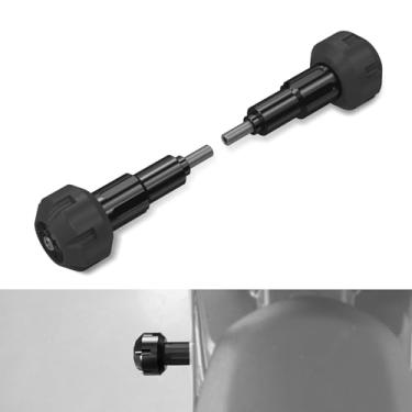 Imagem de NICECNC Protetor de colisão preto para motocicleta compatível com Surron Light bee X/S/L1E POM + liga de alumínio compatível com Segway X160 X260 See Fitment