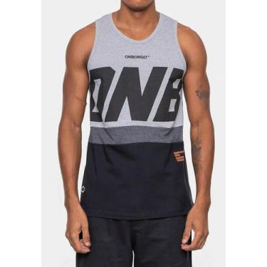 Imagem de Camisa Regata Onbongo Masculina Especial Cover Cinza Mescla, Cinza mes