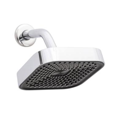 Imagem de Ducha Chuveiro Quadrado de Parede Jequitaí Pingoo.casa - Prata