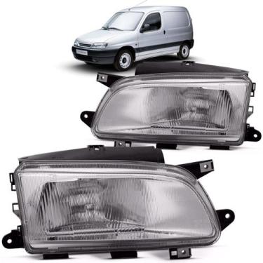 Imagem de Farol berlingo 1998 a 2002 partner 2004 a 2010 elétrico - VIC, Esquerd