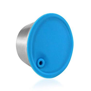 Imagem de Cápsulas de café Reutilizáveis, 304 Cápsulas de café Em Aço Inoxidável Filtro de café Com Colher de Escova para Edg466 Edg606 Edg305 Mini Me Edg626 Máquina de café