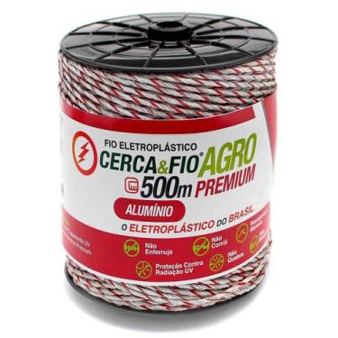 Imagem de Fio Eletroplástico Alumínio Premium - Para cerca elétrica. - Igecast, 