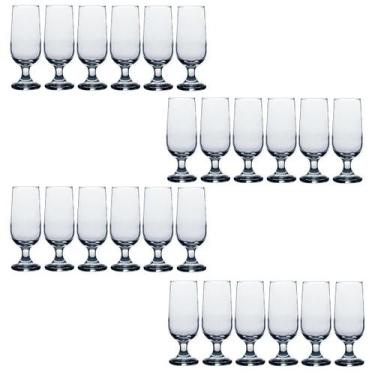 Imagem de Jogo 24 Copos Taça de Vidro Chopp Hannover 300ml Casa Linda - NADIR FI