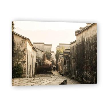 Imagem de Arte de parede em tela country linda impressão estilo country impressão moderna paisagem imagem pôster pintura de parede decoração de casa 65 x 50 cm